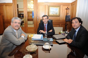 Aníbal Pittelli mantuvo una reunión de trabajo con el ministro De Vido 